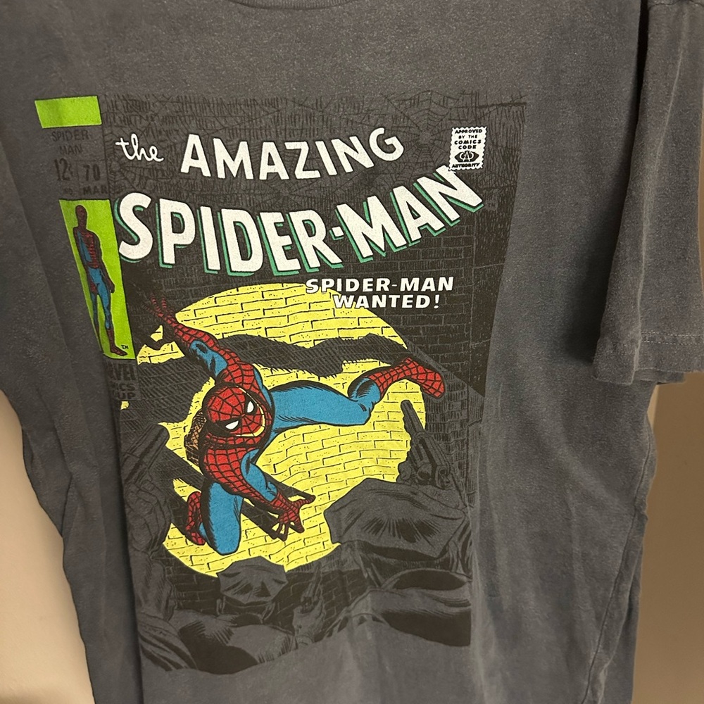 Vintage Spider-Man Comic Cover XL Shirt